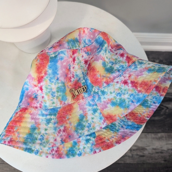 Juicy Couture Tie-Dye Bucket Hat - Multicolor One Size - Picture 3 of 3